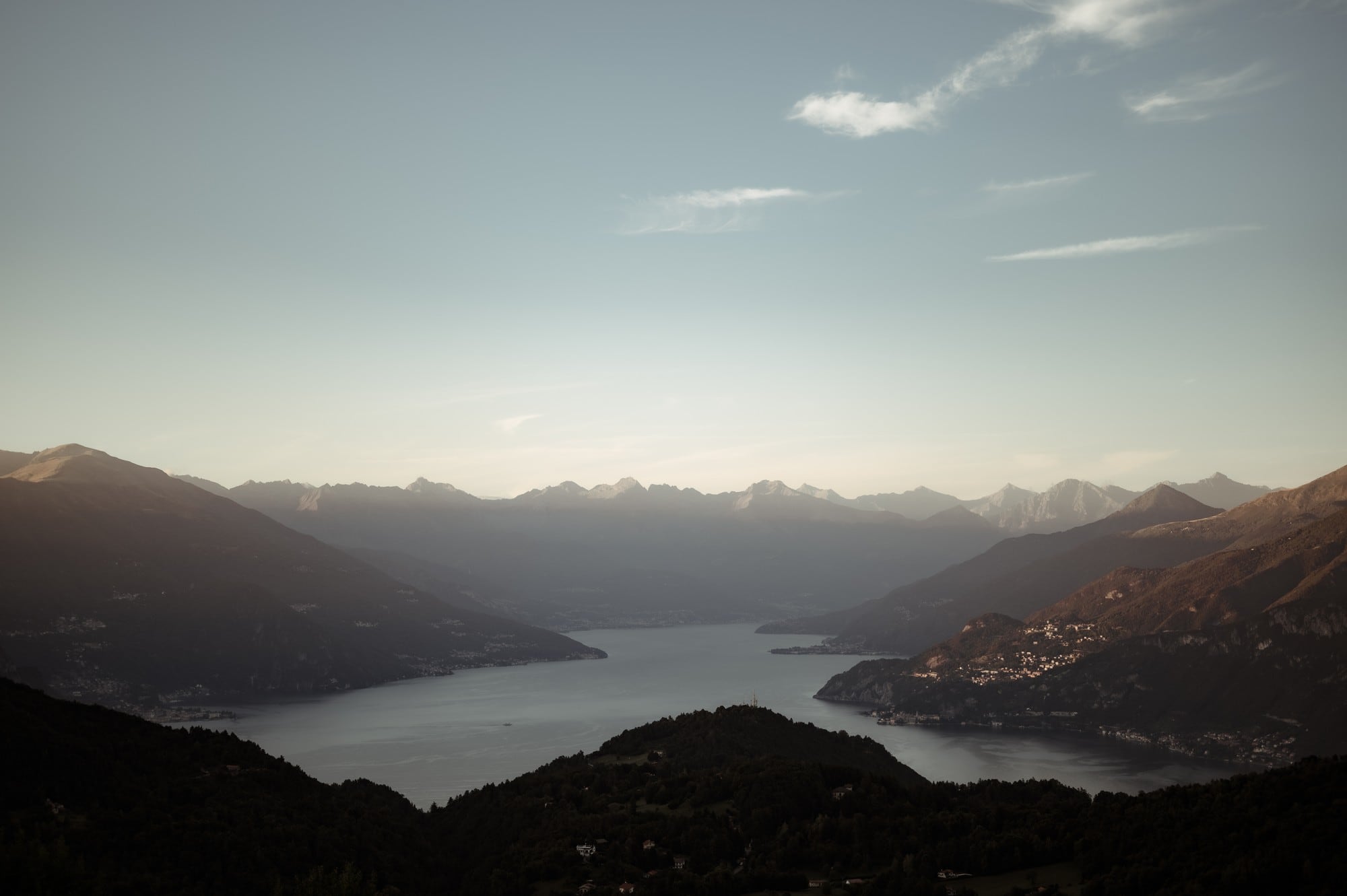 Lake Como Wedding view - one of the most beautiful elopement locations in Italy