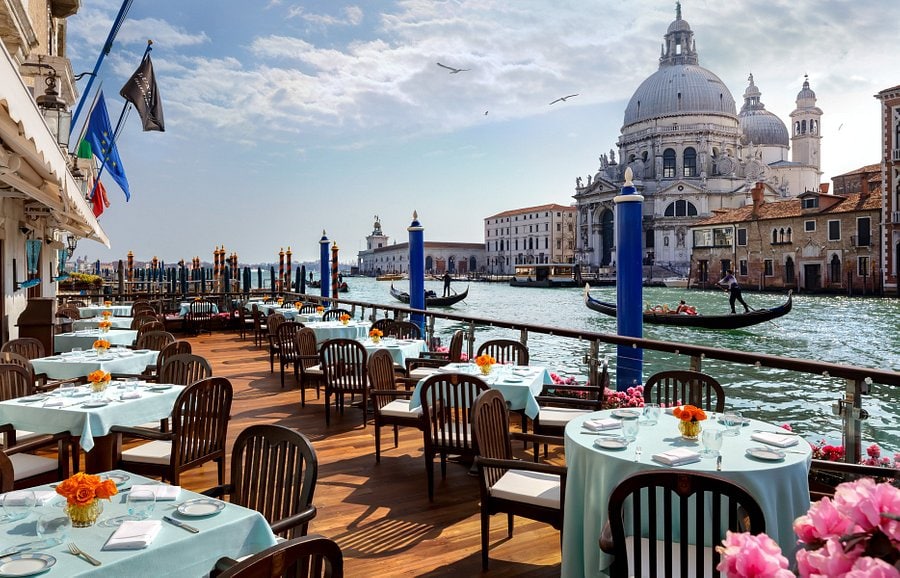 Gritti Palace view over Grand Canal